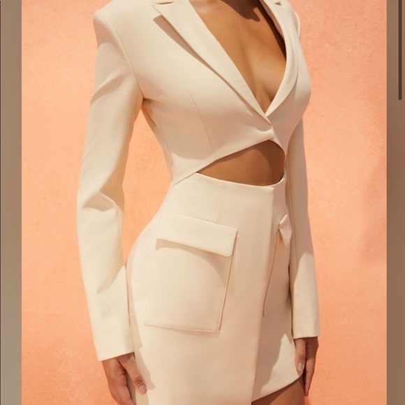 Oh Polly Cut Out Blazer Dress - Picture 3 of 5